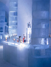 photo hotel de glace en laponie