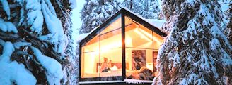 aurora panorama igloo laponie finlande glass igloos de verre voyage sejour tout compris infos
