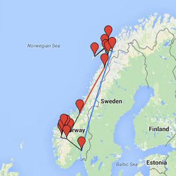 circuit sejour iles lofoten norvege fjords ete 2016 2017 juin juillet aout 2016 2017