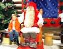 pere noel laponie finlande rencontre dans sa maison